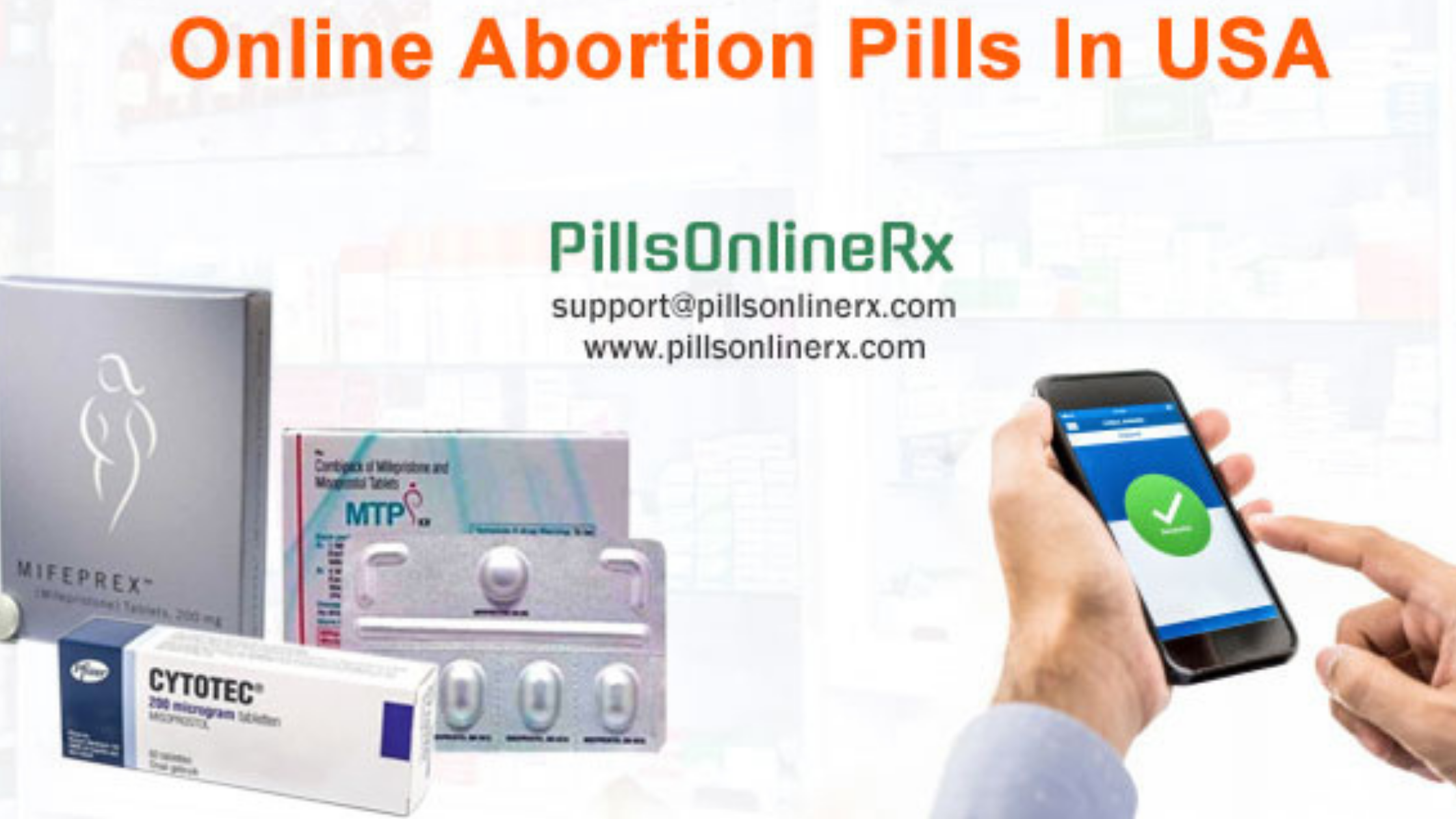 Buy Abortion Pills Online | Generic RU 486 | Mtp Kit | Mifeprex | Cytolog - PillsOnlineRx