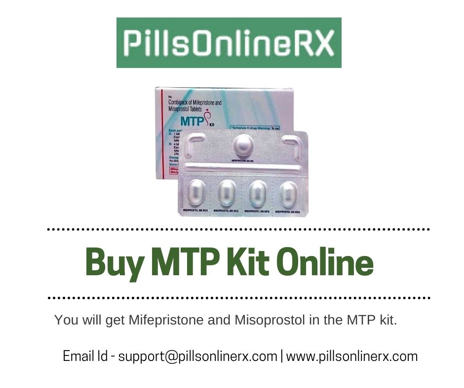 MTP Kit | Mifepristone and Misoprostol Kit | Buy MTP Kit Online | pillsonlinerx.com