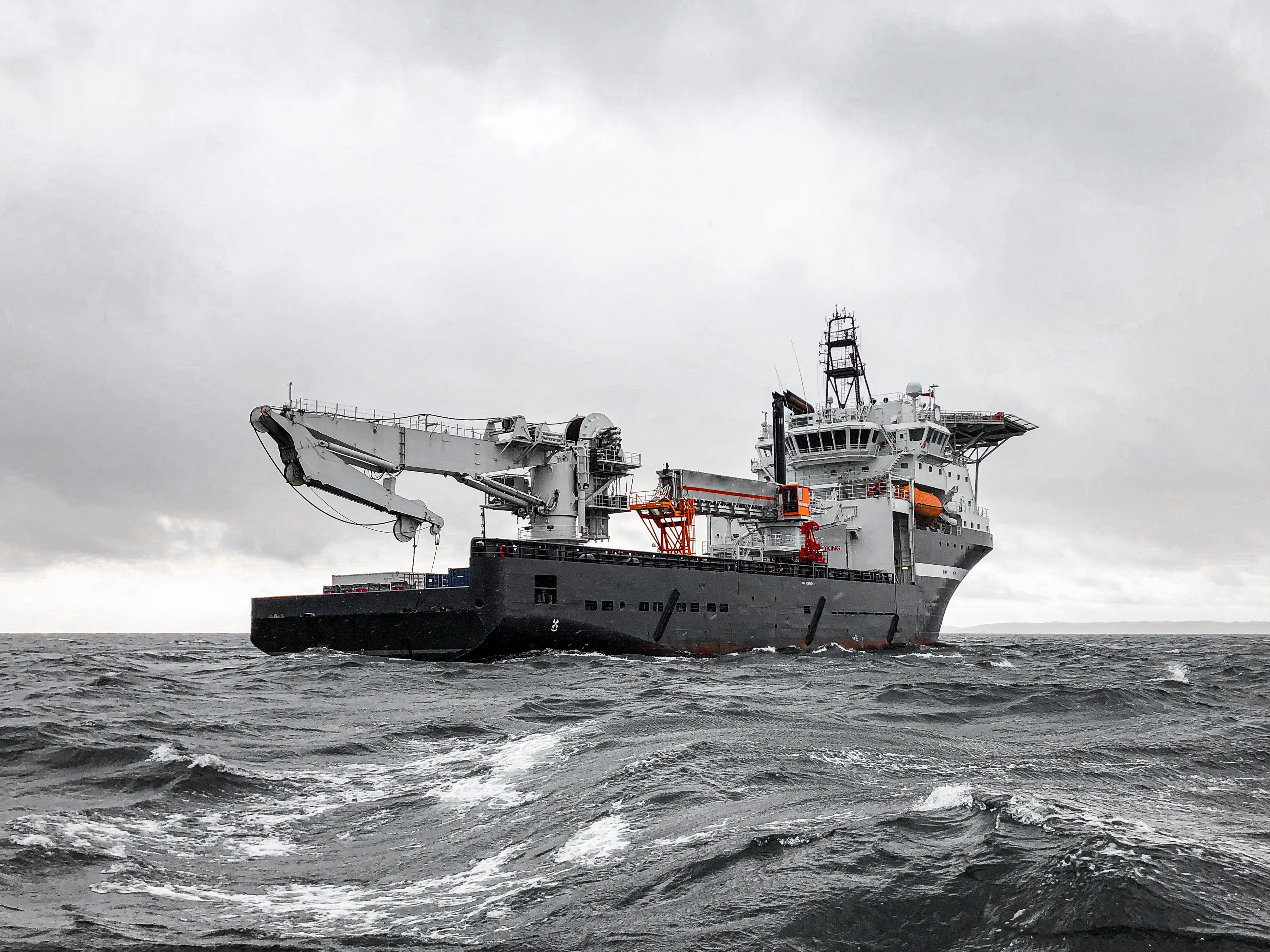 Offshore Support Vessel; Used to Transport Supplies to the Oil and Gas Rigs and Return Other Cargoes to Shore