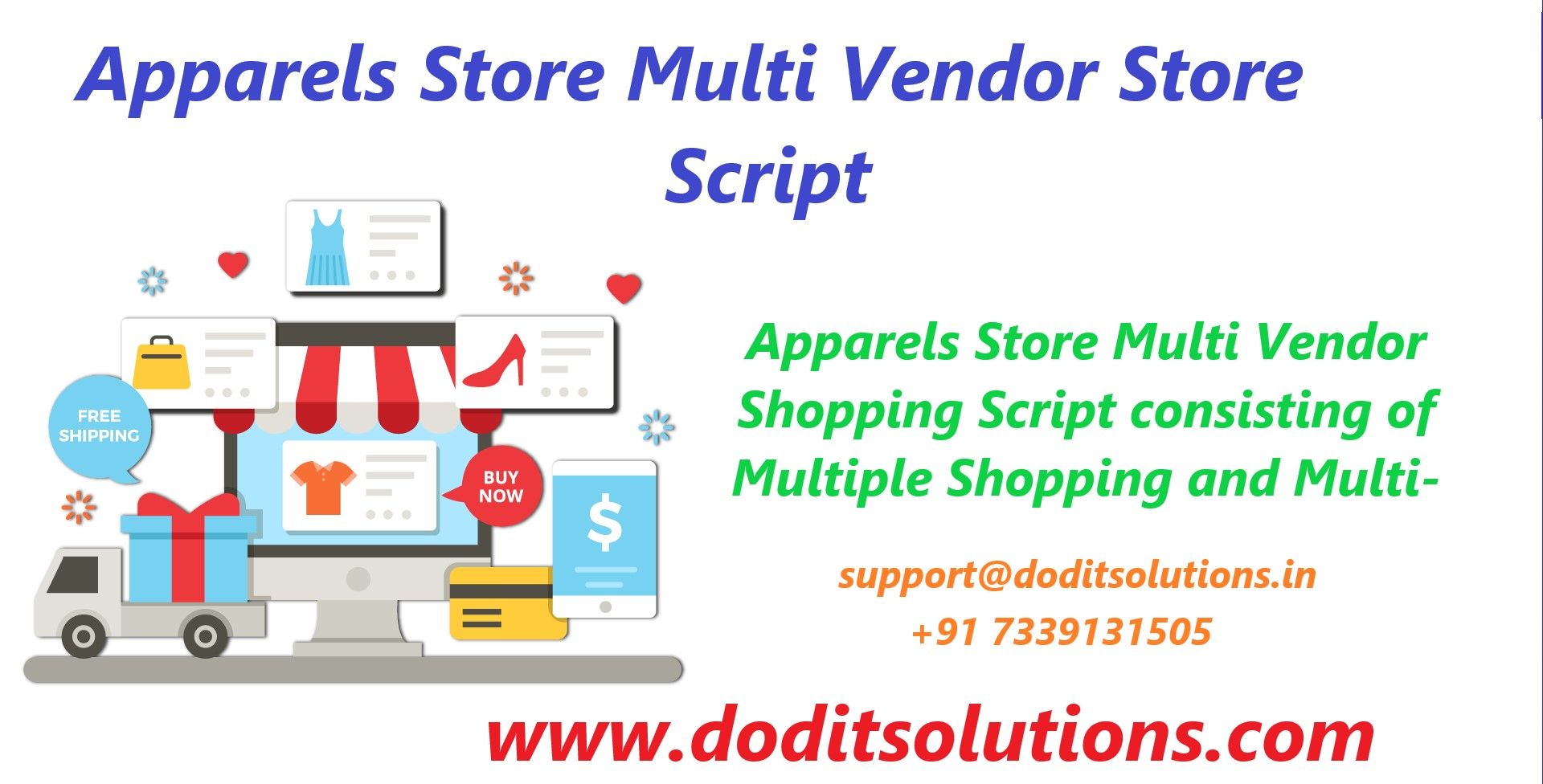 CRYPTOCURRENCY Clothes Store Multi Vendor Shopping Script
