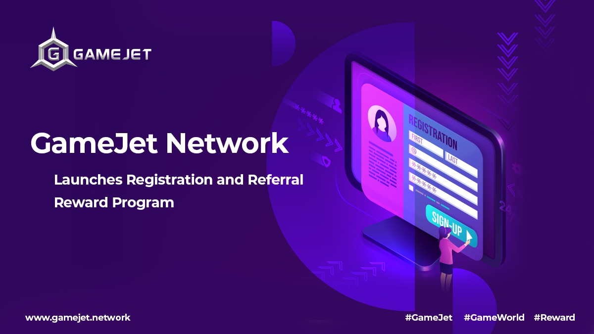 GameJet- Blockchain Ecosystem for Gaming LaunchesReward Bounty Program with 50 JET Tokens