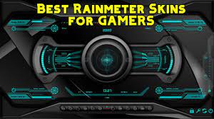 best rainmeter skins for gaming