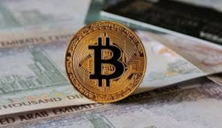 What is the conversion price of 1 bitcoin to aed