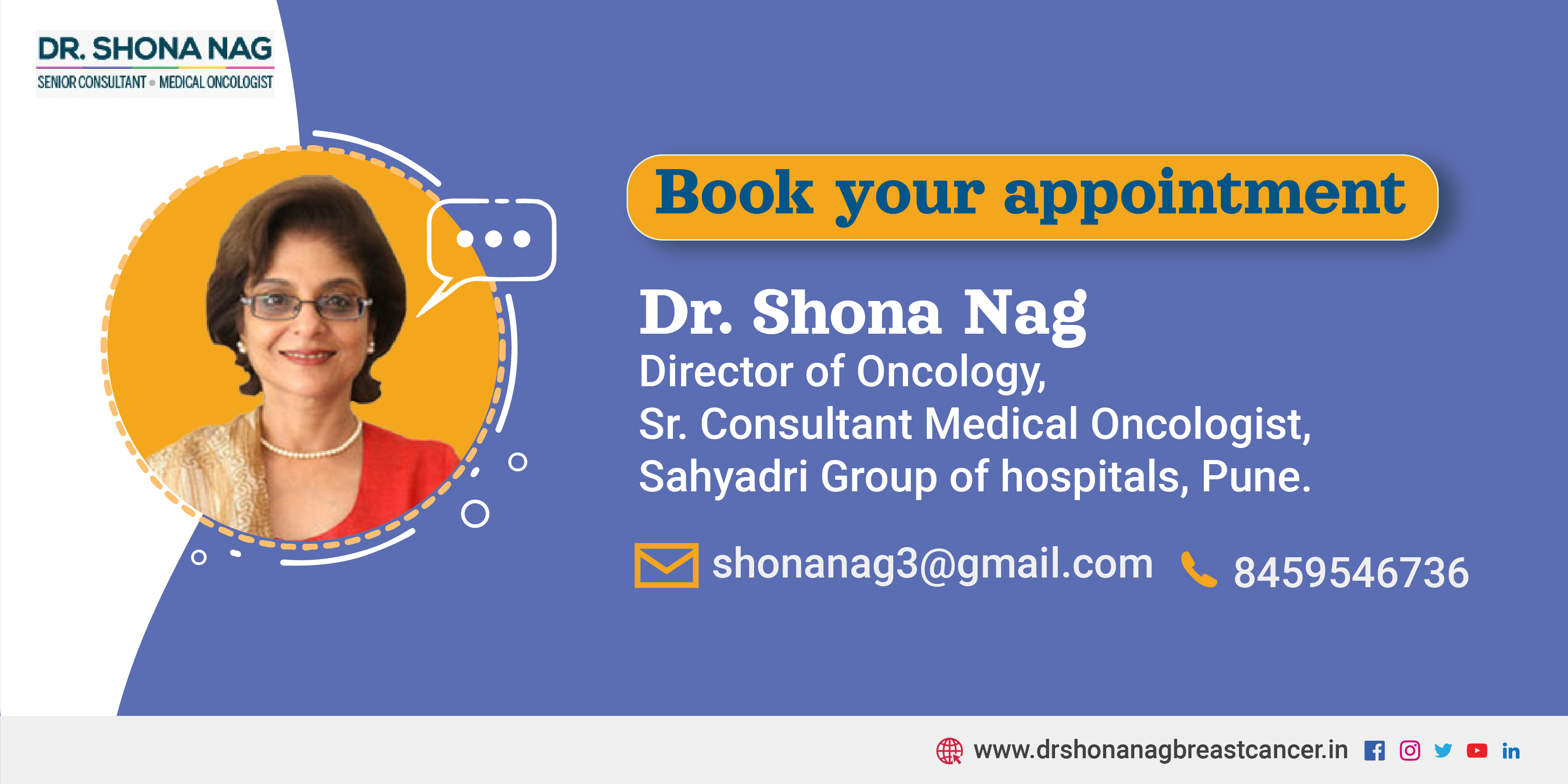 Online Consultation | Book your appointment with Dr. Shona Nag