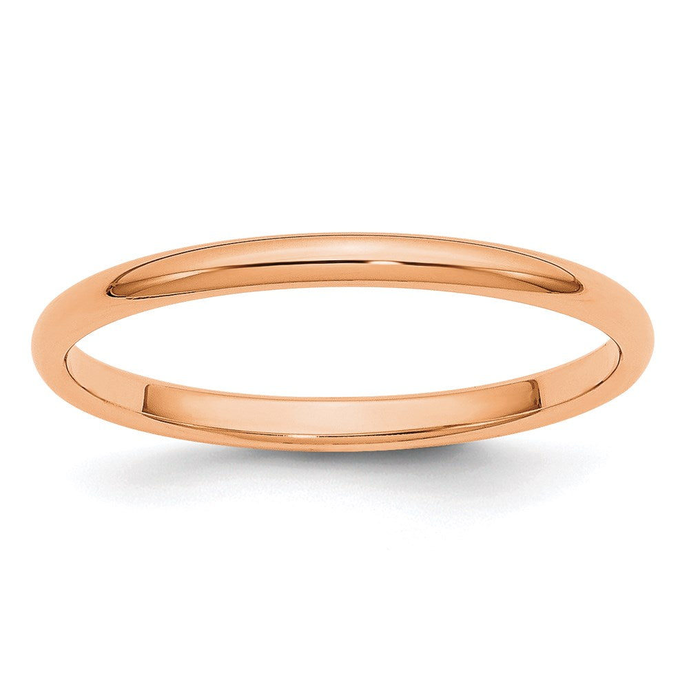 2mm 18k Gold Wedding Band