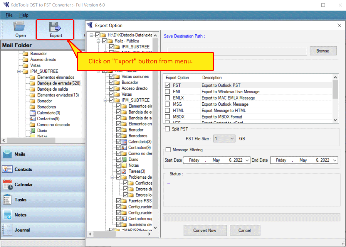 free ost file converter tool