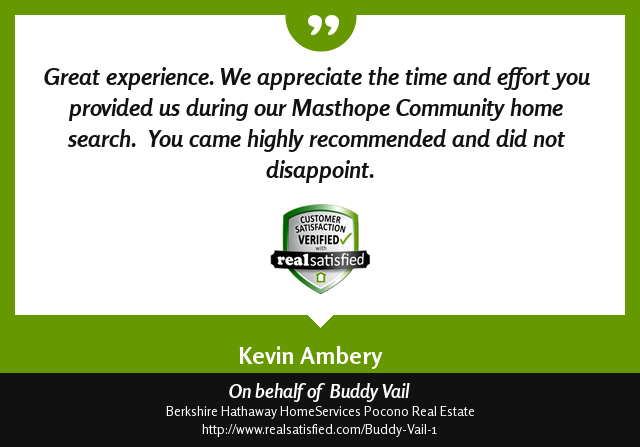 Another Job Well Done by Buddy Vail !! - Pocono Real Estate