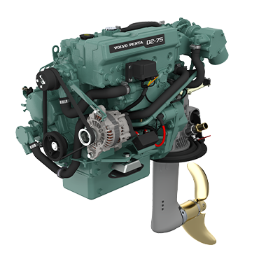Runs Like Dolphin - Volvo Penta Inboard Diesel Engine - Salmarine