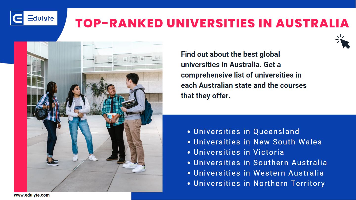 TOP-RANKED UNIVERSITIES IN AUSTRALIA