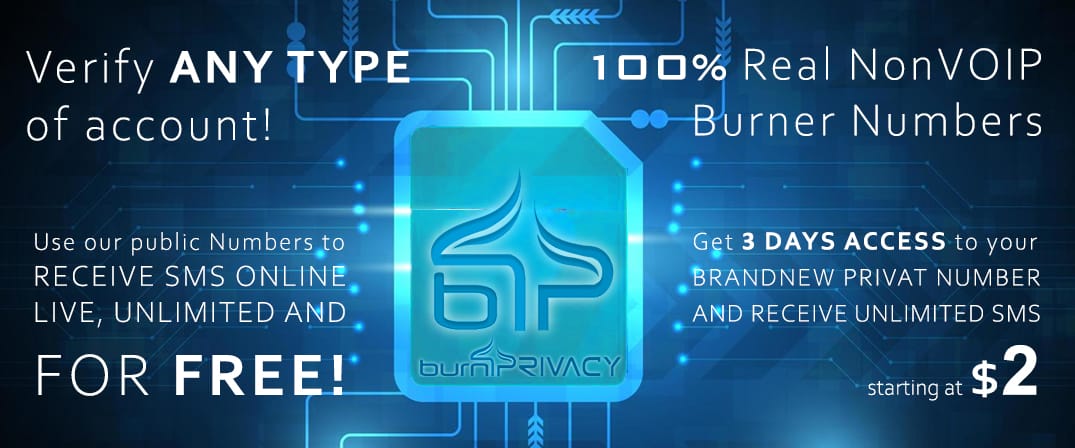 Unlimited Sms For Burner-Numbers