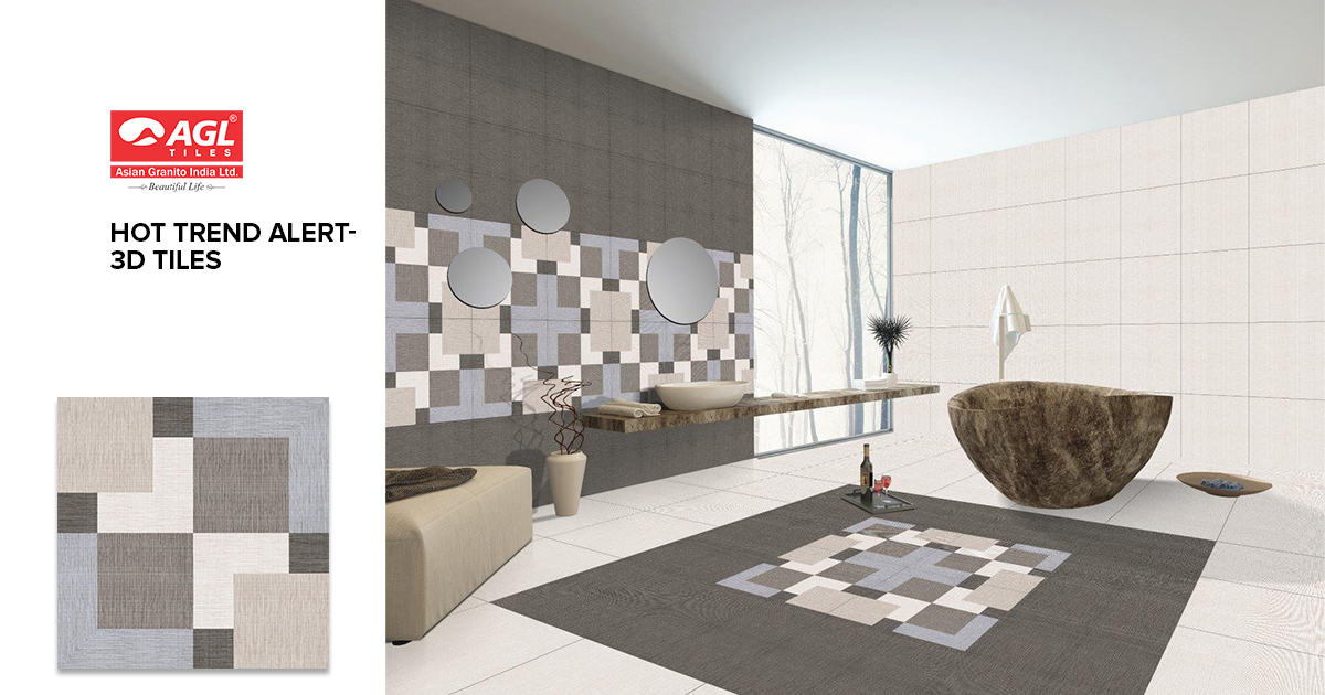 3D Tiles - Best 3DTiles for wall & floor | AGL Tiles India