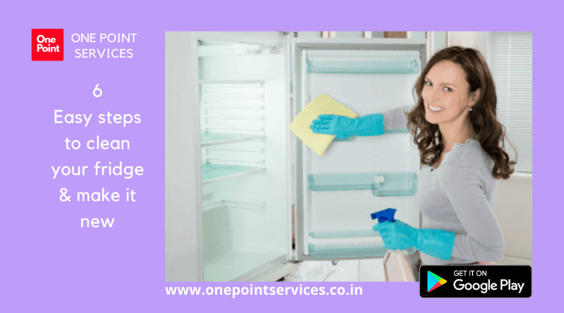 6 Easy steps to clean your fridge & make it new