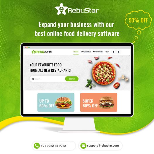 Best In Class UberEats Clone Script At 50% Off