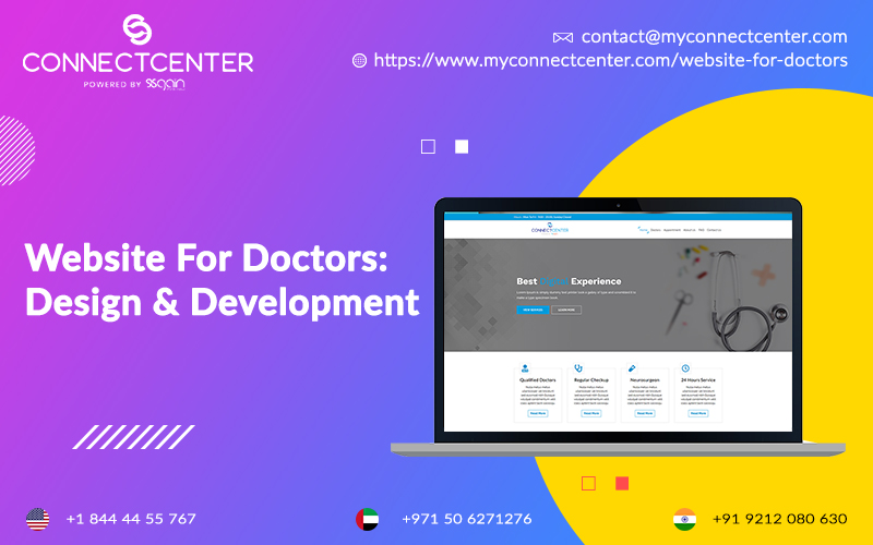 Best Medical Website For Doctors in USA | CONNECTCENTER