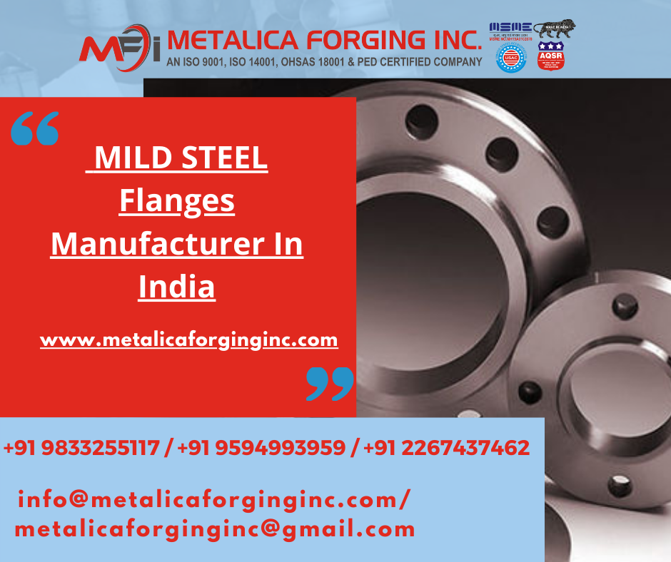 Mild Steel Flanges Manufacturer in India