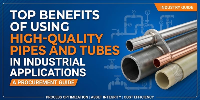 Top Benefits of Using High-Quality Pipes and Tubes in Industrial Applications