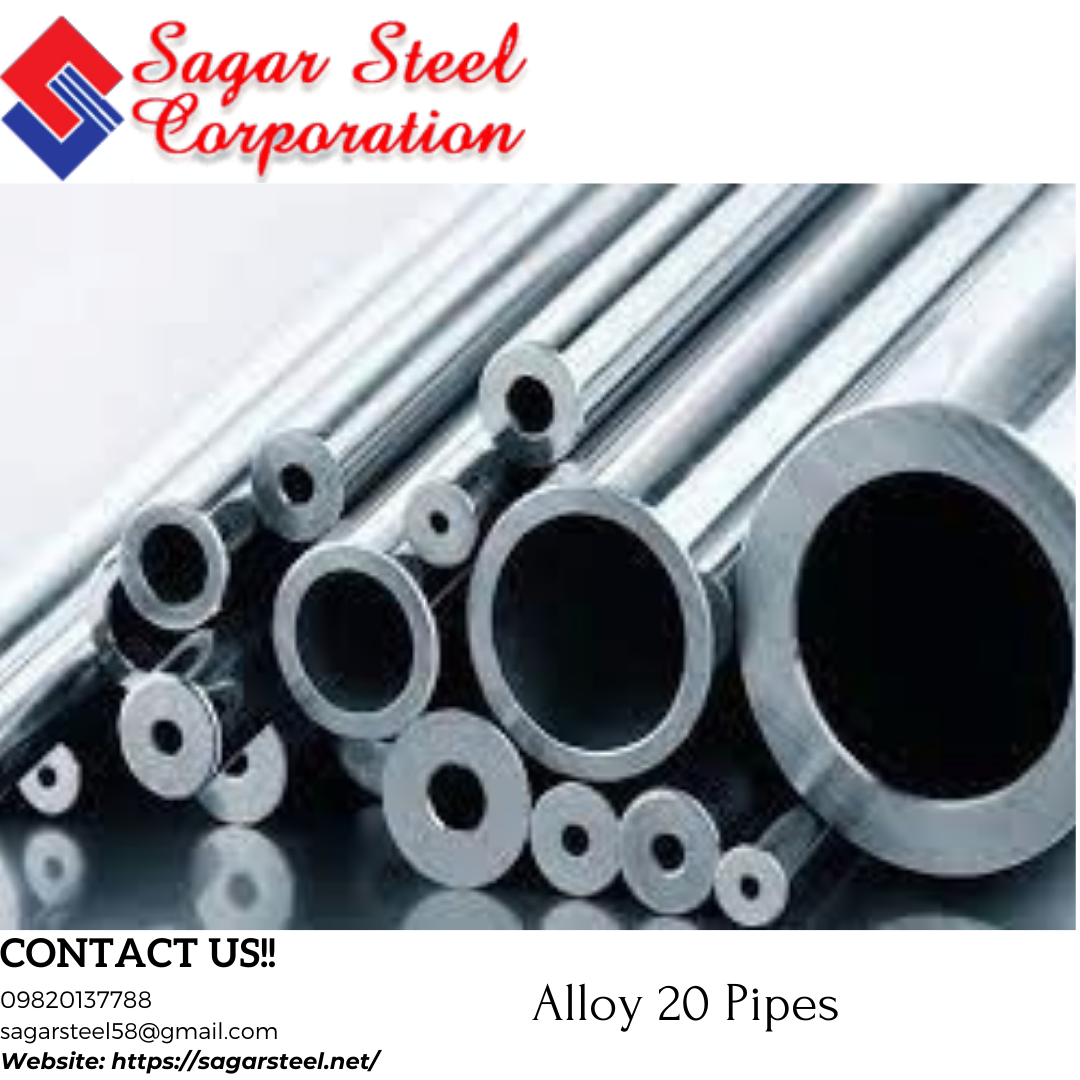 Alloy 20 Pipes Manufacturers In India 