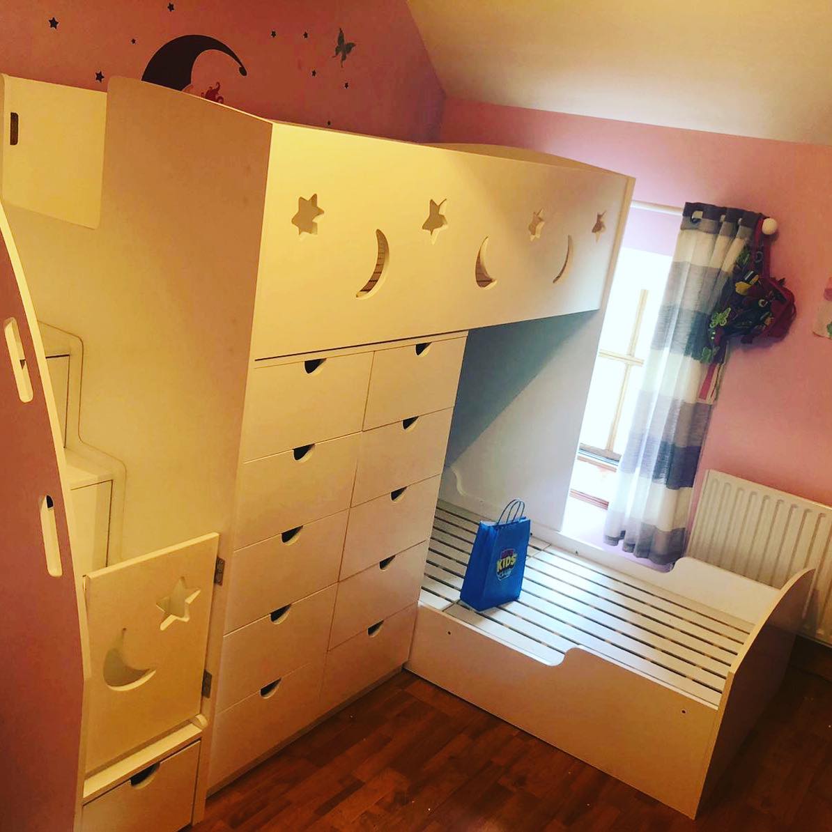 Three Bed Bunk Beds With Steps - A Great Option For Kids