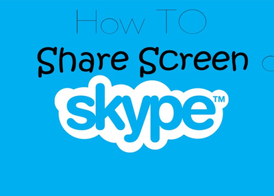 Skype: Screen Sharing and Sending Files