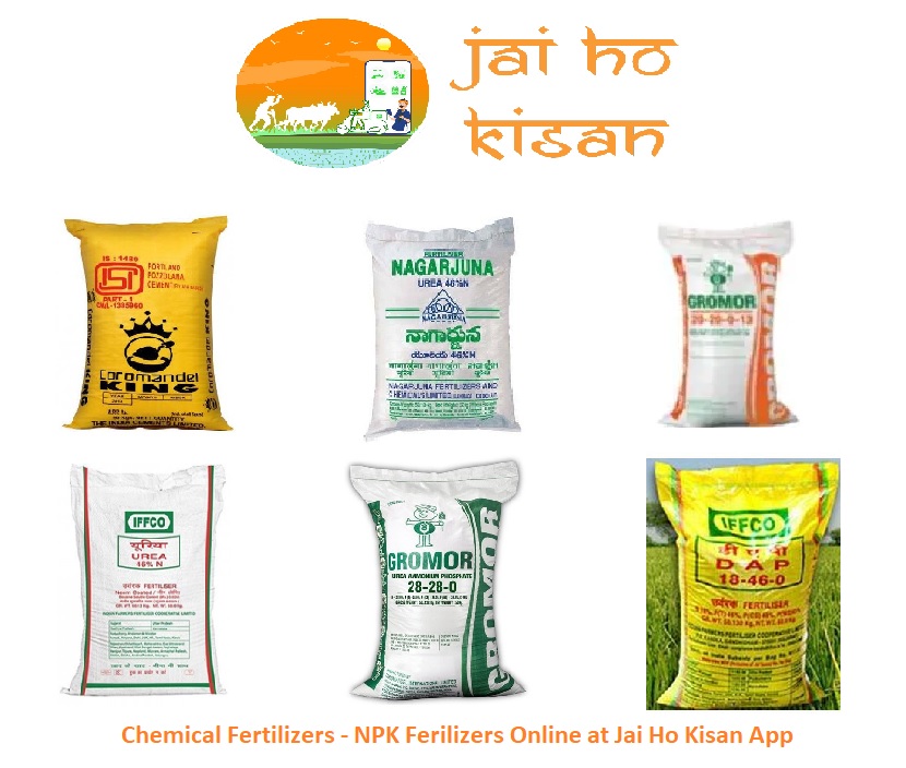 Buy Chemical Fertilizers - NPK Fertilizers Online at Jai Ho Kisan App