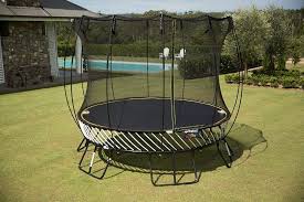 BEAST K9 10X17 PERFORMANCE RECTANGLE TRAMPOLINE WITH | FREE LADDER