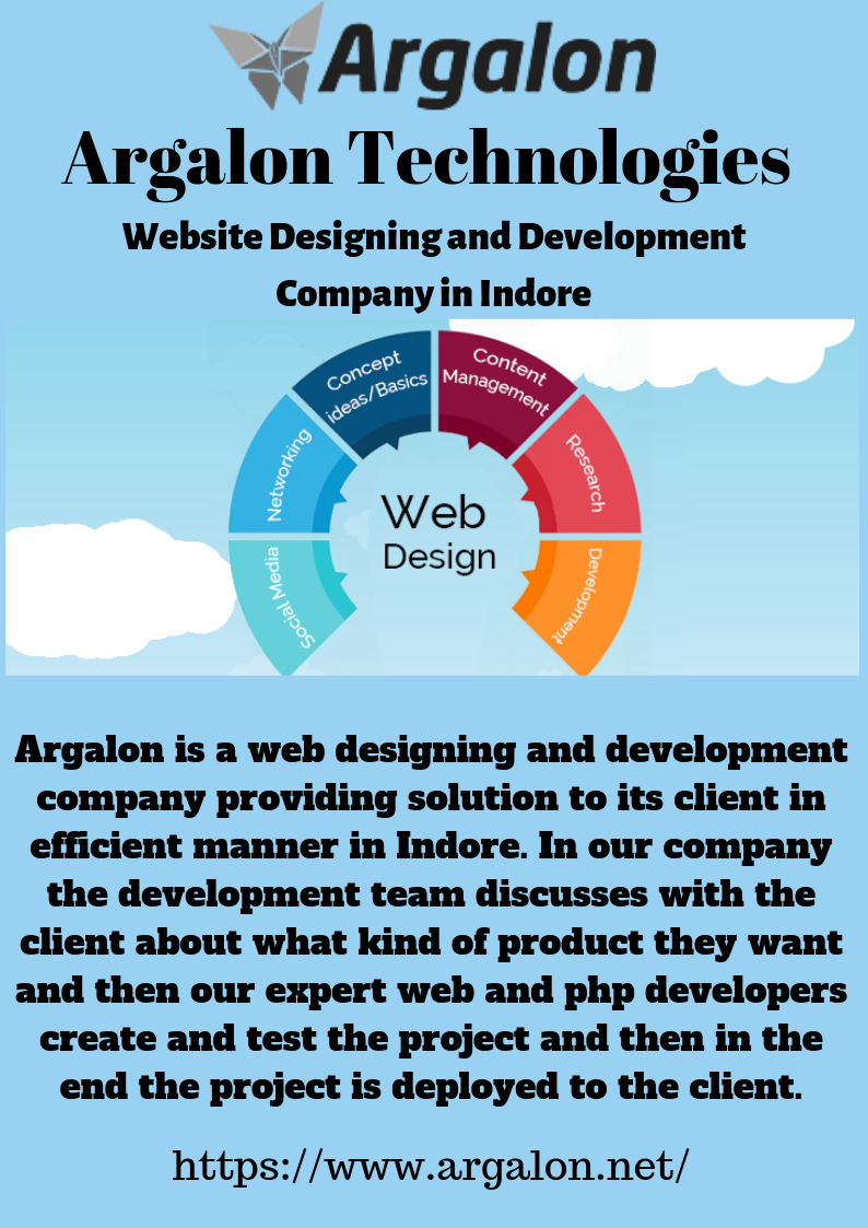 Walk towards success with Argalon web design and development company in Indore