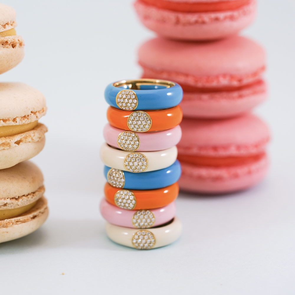 Manhattan and Avenue Band Collection New York | Colorful Fine Jewelry New York - ASHITA