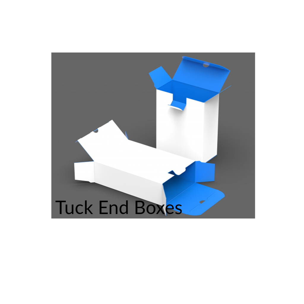 Custom Tuck End Boxes for Product Use and Transportation