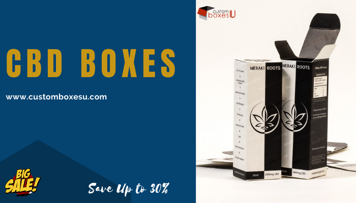 Modish design ideas for CBD Boxes