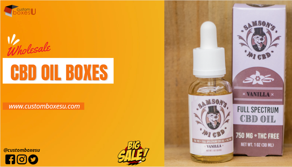 Shock your customer with elegant CBD Oil Packaging