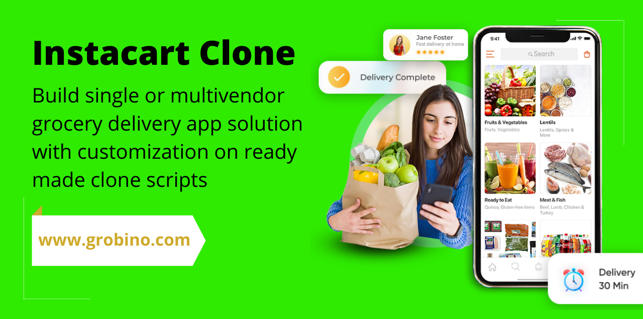 Instacart Clone App, Instacart Clone App Script, instacart alternative app