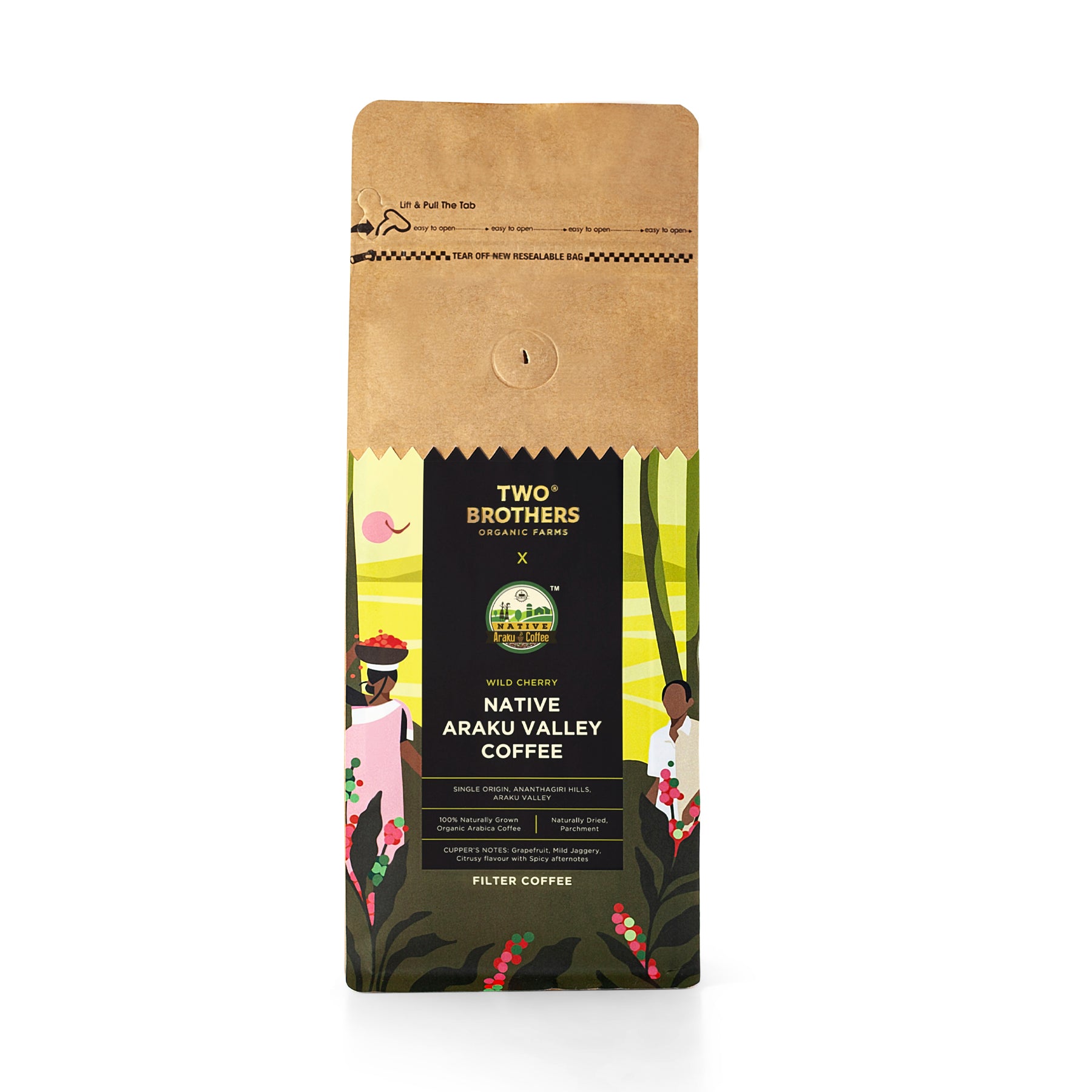 FILTER COFFEE - NATIVE ARAKU VALLEY COFFEE 250GM