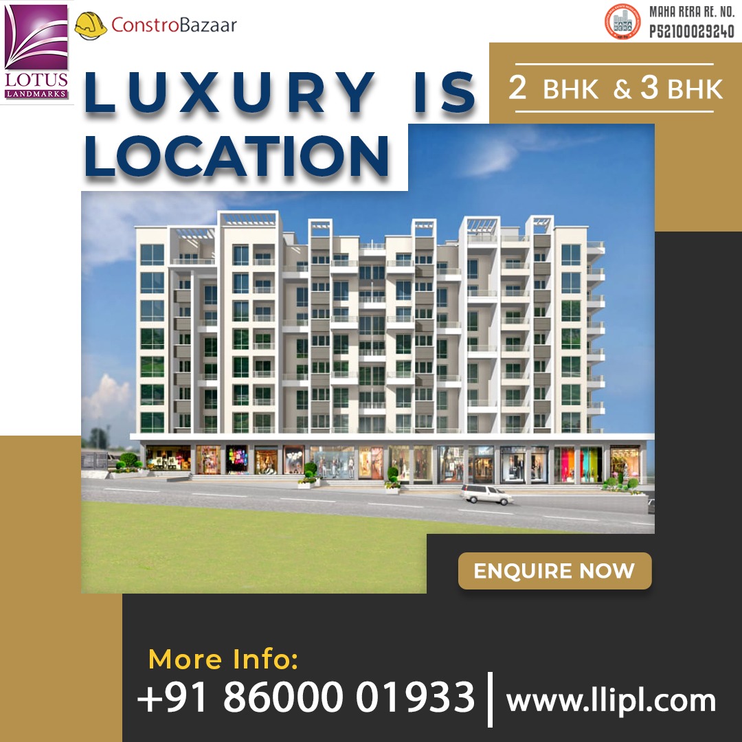 2bhk flats Bibwewadi,3bhk flats Bibwewadi - Lotus Landmarks