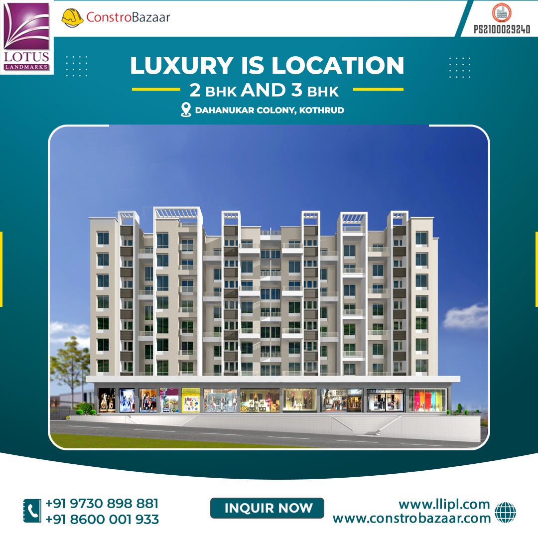 1bhk, 2bhk and 3bhk flats Bhor, Pune | Wildberry - Lotus Landmarks