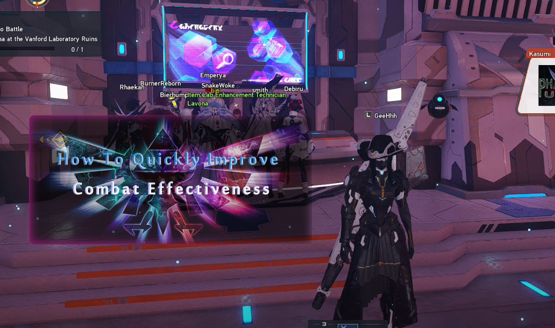How To Quickly Improve Combat Effectiveness In Phantasy Star Online 2: New Genesis?