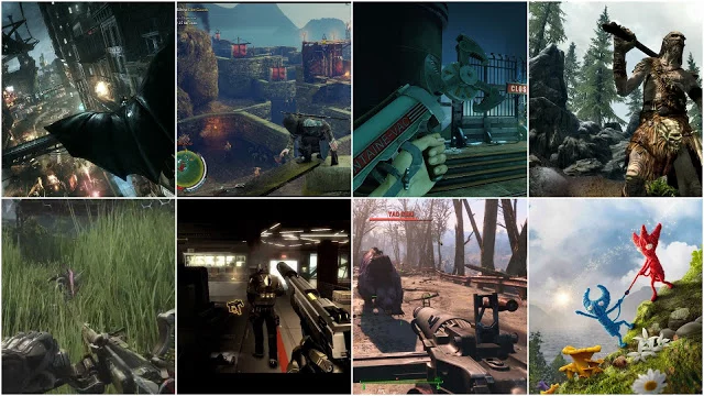 4 GB  RAM and 1 GB Graphics (VRAM) PC Games