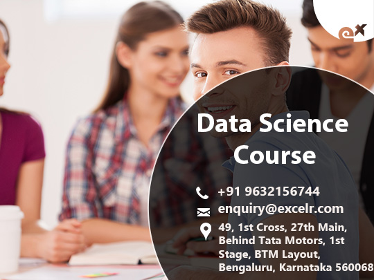 The data science course offers immense opportunities to deserving candidates.