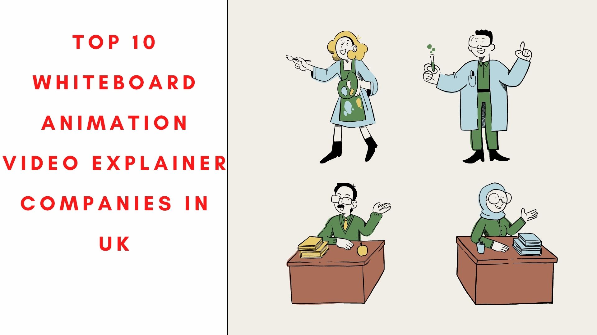Best Whiteboard Animation Video Explainer Companies In UK