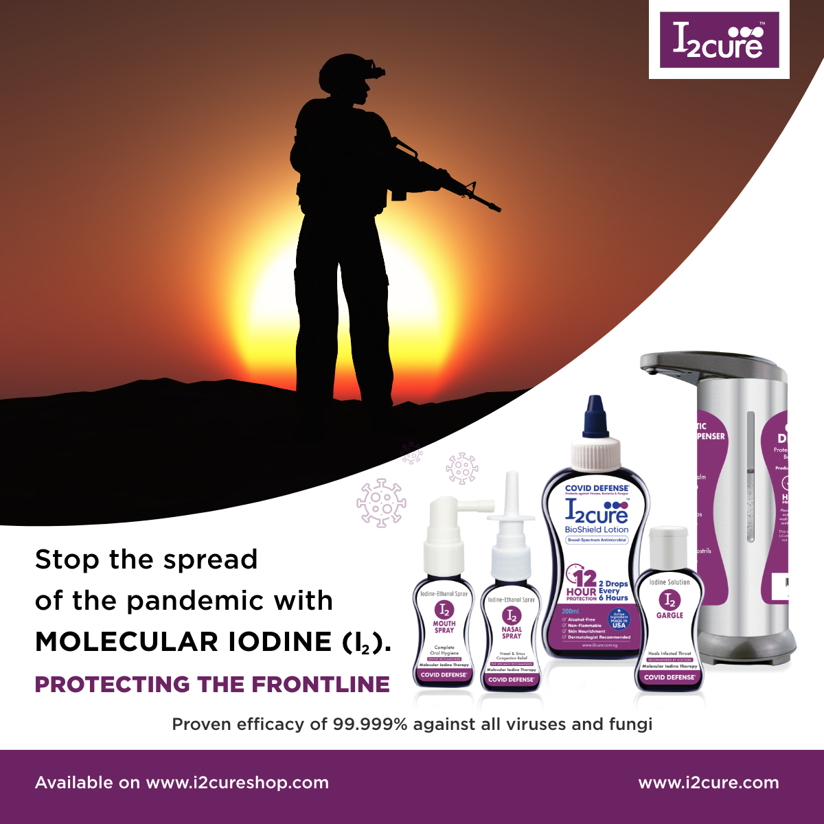 Iodine Based Hand Sanitizers