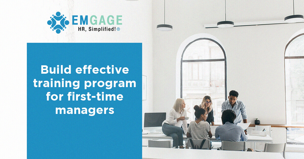 Build effective training program for first-time managers