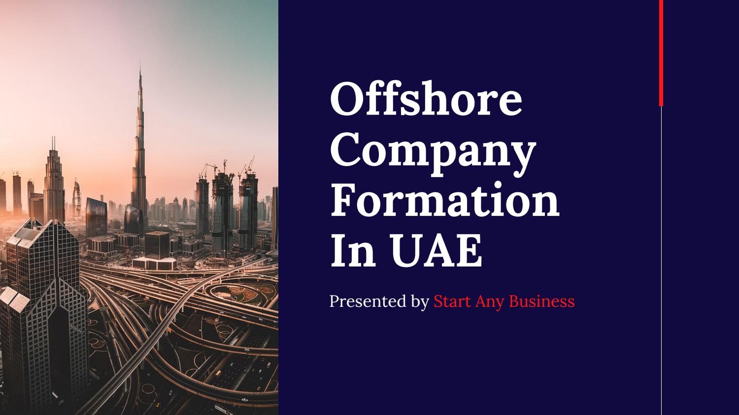 offshore company formation in Dubai