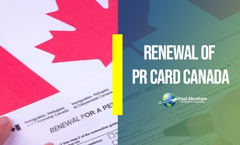 Renewal of PR card Canada