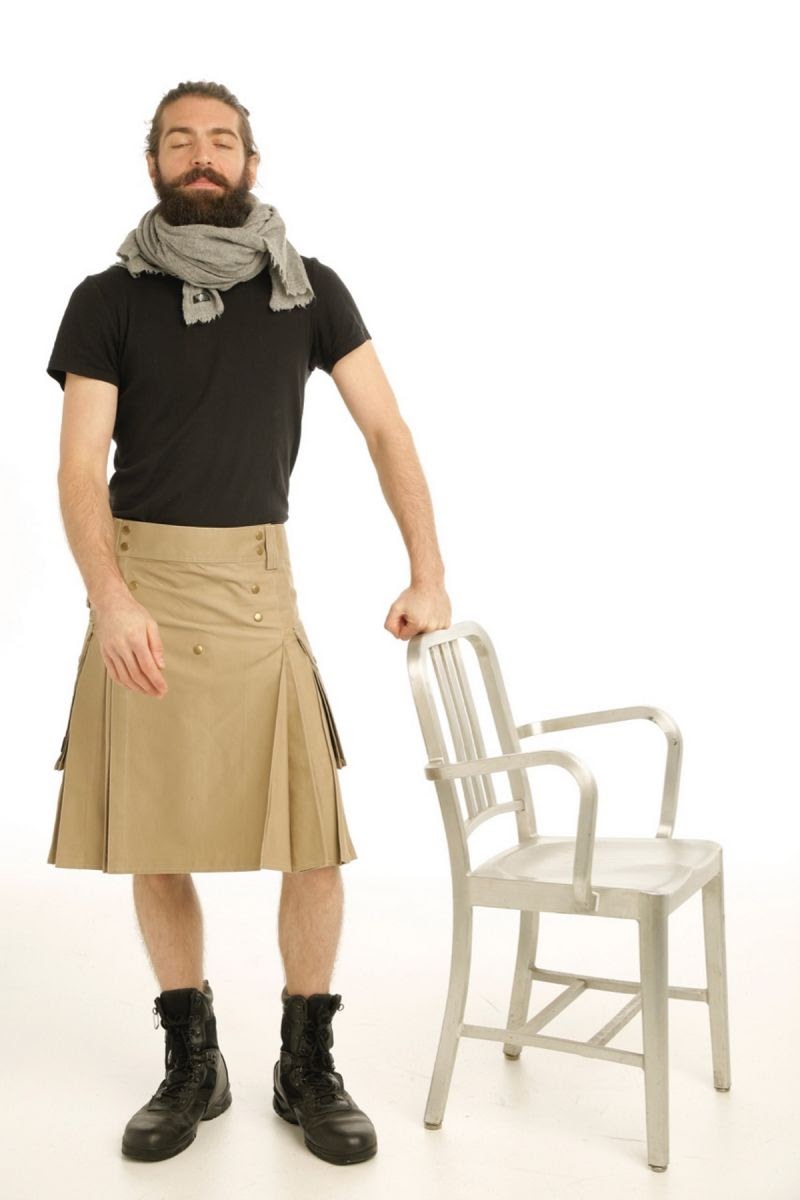 Men’s Black Utility Kilt| Amazing kilt- Scottish Kilt