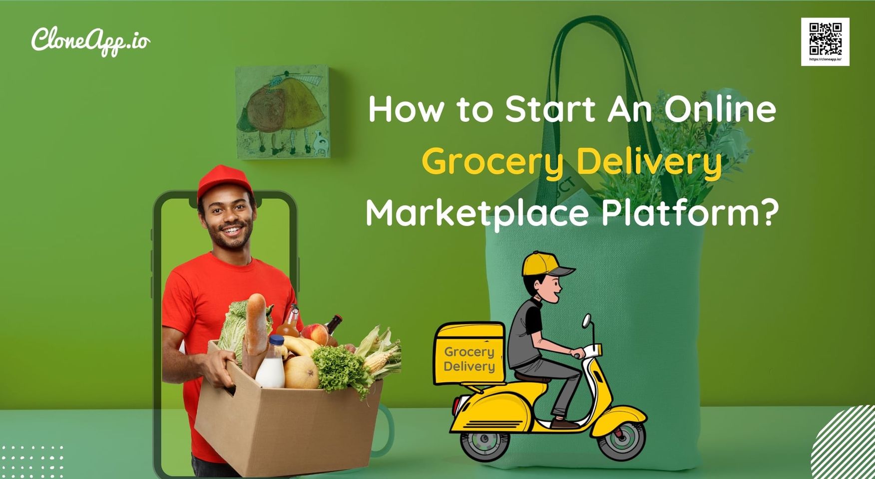 How to Start An Online Grocery Delivery Marketplace Platform?