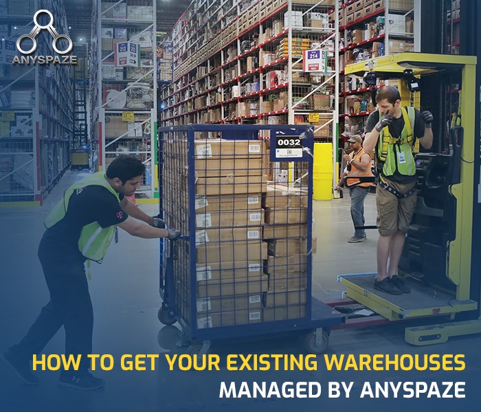 How to get your existing warehouses managed by Anyspaze