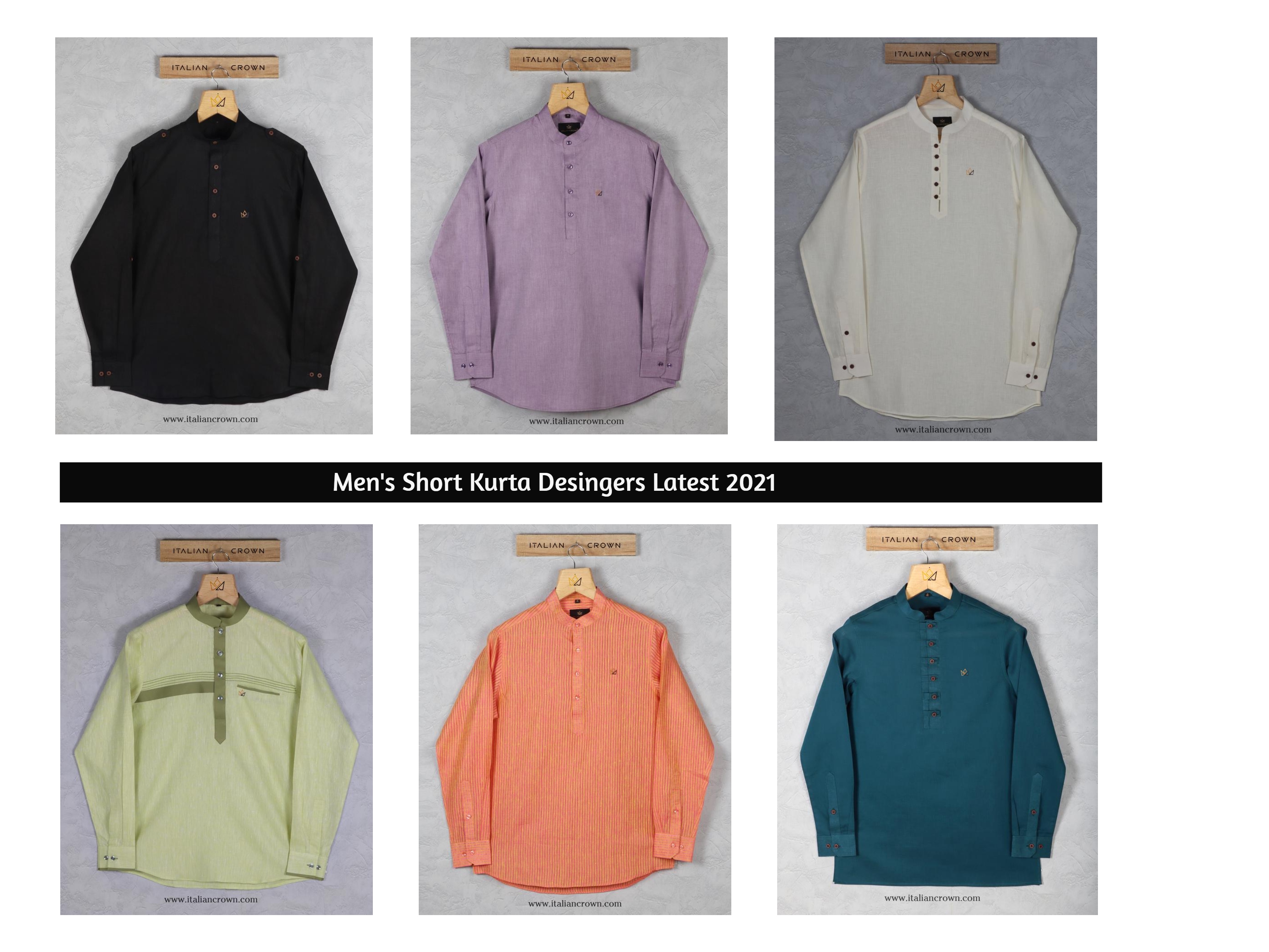 Short Kurta For Men – Designer And Plain Menswear Short Kurta Online | Italiancrown
