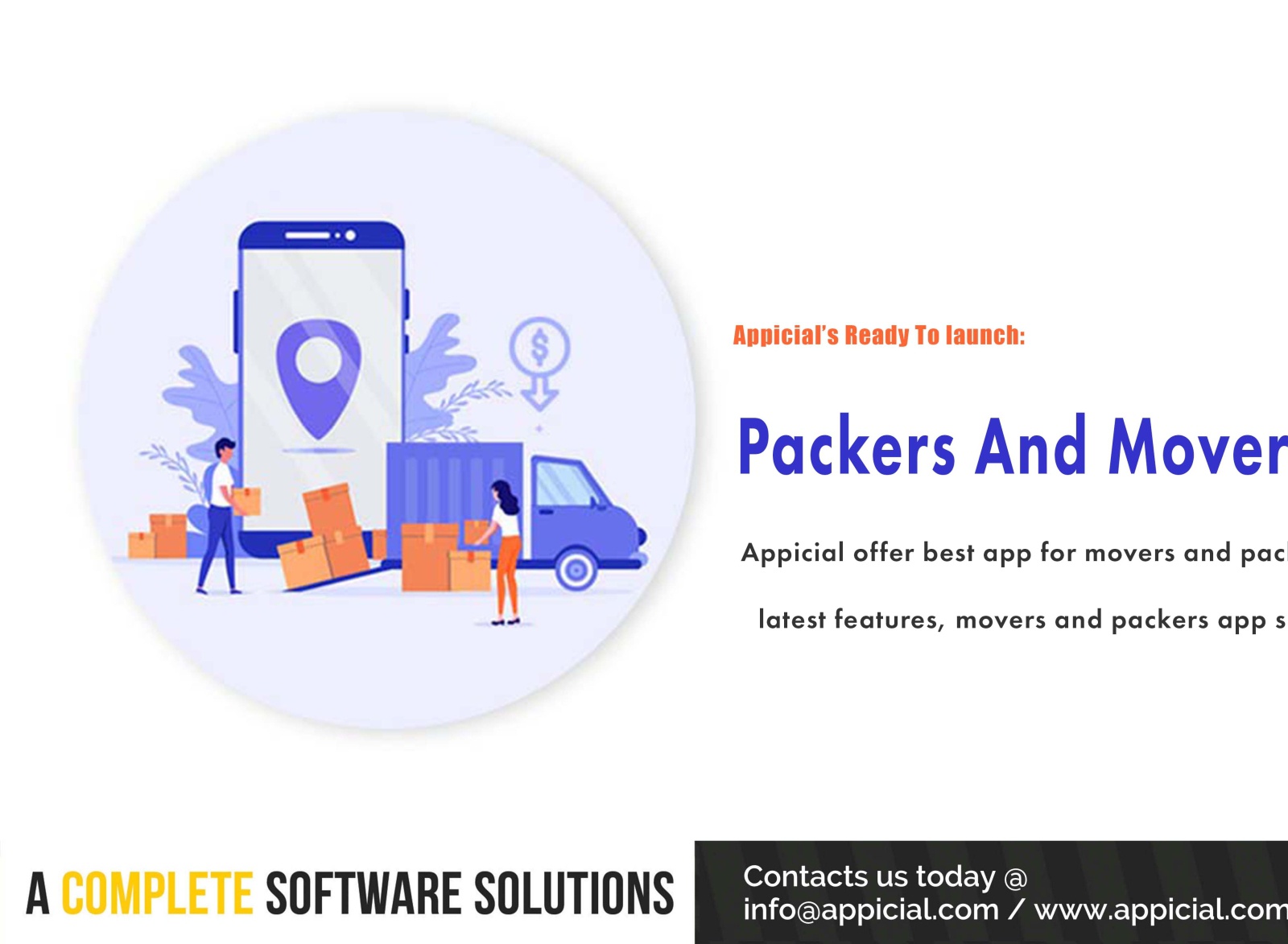 Packers and Movers App Development