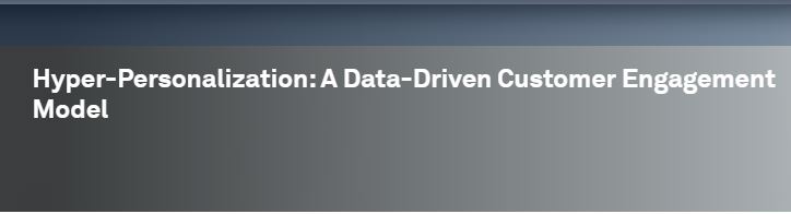 Wipro Blog | Hyper-Personalization: A Data-Driven Customer Engagement Model