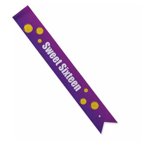 A personalised sash never goes out of style. Get yours here!