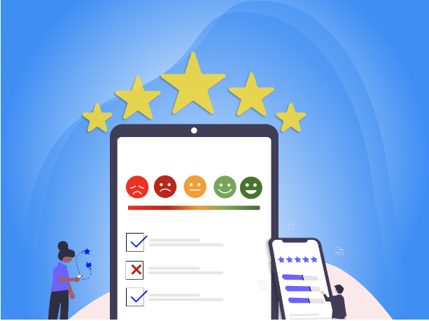 Customer review software